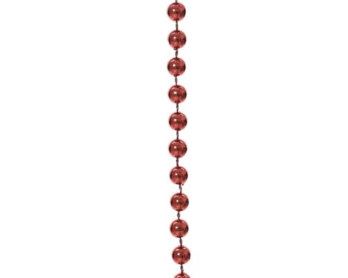 Decoris Kralenslinger kunststof - L10m Kerstrood - afbeelding 2