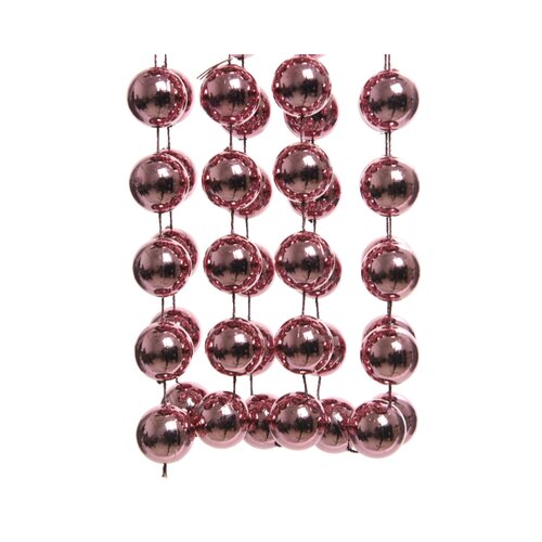 Decoris kralenslinger Velvet pink 2.7 m
