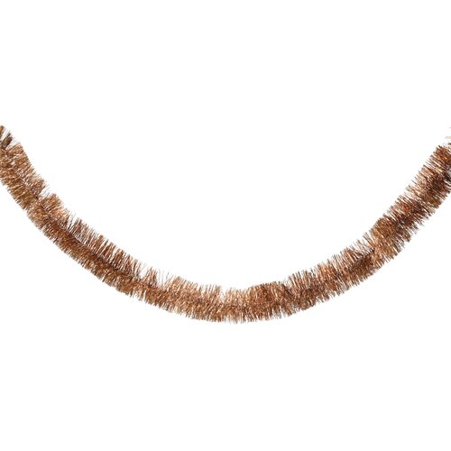 Decoris lametta guirlande espresso - D 7 x H 270 cm