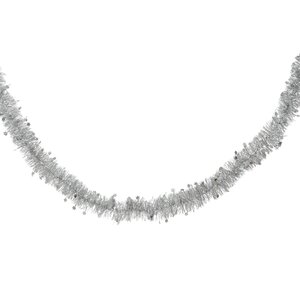 Lametta guirlande zilver - D 9,0 cm x H 270,0 cm
