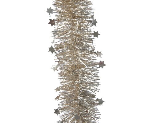 Decoris lametta guirlande stars Pearl 2.7 m