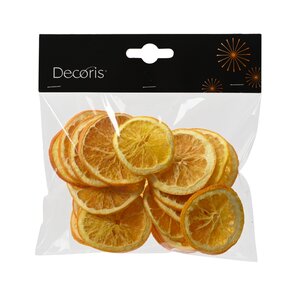 Decoris Sinaasappel naturel oranje - L 10 x B 2 x H 12 cm