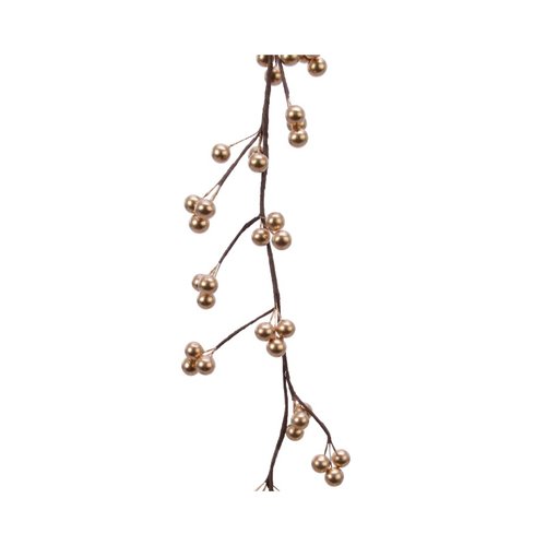 Decoris Slinger Presentation type foam foam berries - Goud