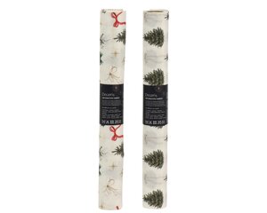 Decostof Kunststof - L120xB35cm Crème - 2 Varianten - afbeelding 1