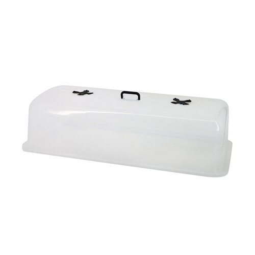 Deksel Kweektafel - B76xD31cm Transparant