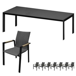 Royal Seasons Detroit 8-zits tuinset - afbeelding 1