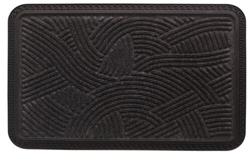 Deurmat 45 x 75 cm antraciet