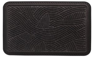 Deurmat 45 x 75 cm antraciet