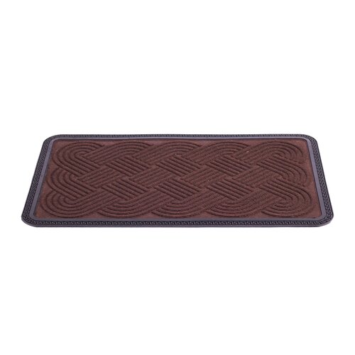 Deurmat 45 x 75 cm bruin - afbeelding 2