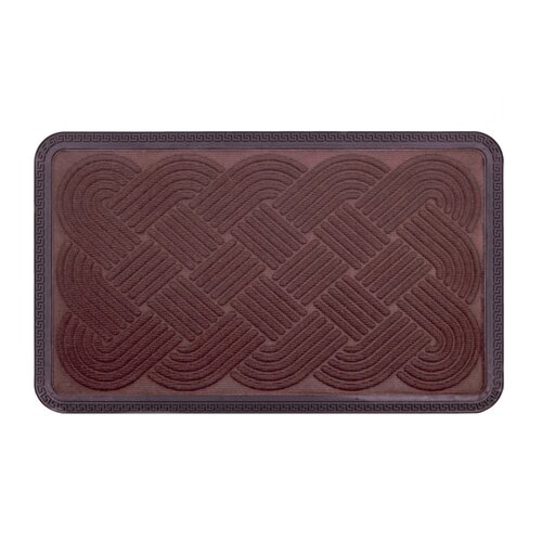 Deurmat 45 x 75 cm bruin - afbeelding 1