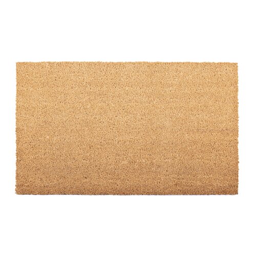 Deurmat kokos 45 x 75 cm bruin - afbeelding 1
