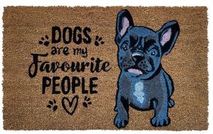 Deurmat kokos 'bulldog' 45 x 75 cm