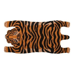 Deurmat kokos tijger