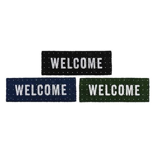 Deurmat kokos welcome assorti