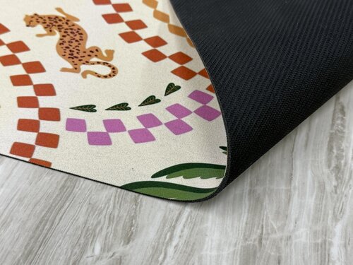 Deurmat palmboom 40 x 60 cm - afbeelding 3