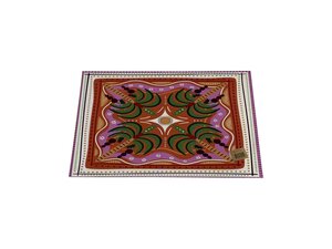 Deurmat palmboom kleur 40 x 60 cm