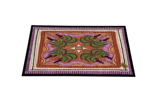 Deurmat palmboom kleur 50 x 80 cm - afbeelding 1