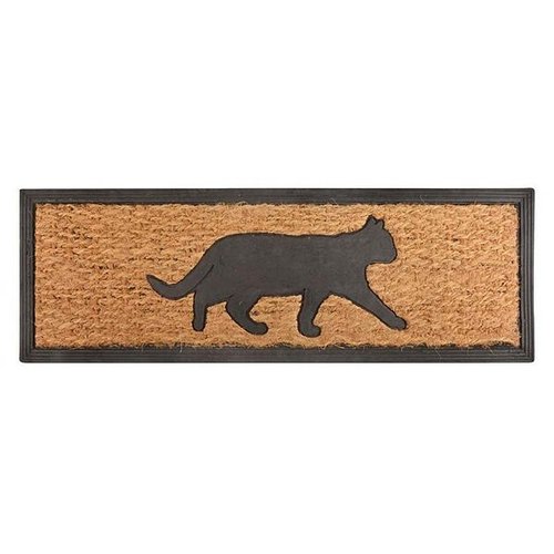 Deurmat rubber/kokos poes