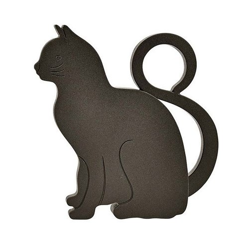 Deurwig kat plastic