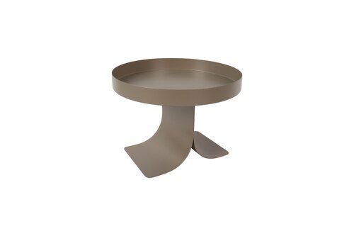 Dienblad metaal - D23xH16,5cm Klei