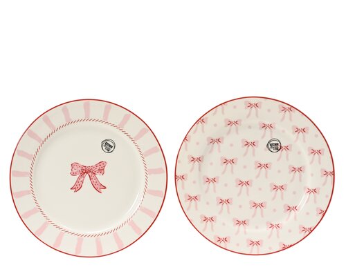 Dinerbord porselein - D26,7cm Wit per stuk - afbeelding 3