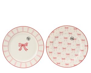 Dinerbord porselein - D26,7cm Wit per stuk - afbeelding 3