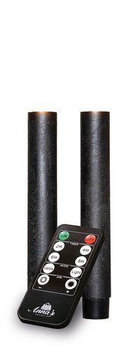 Dinerkaars-USB wax 18cm zwart