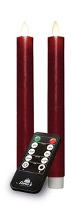 Dinerkaars-USB wax 23cm bordeaux
