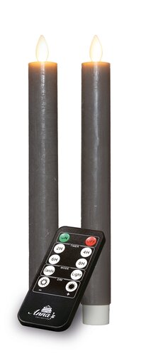 Dinerkaars-USB wax 23cm taupe