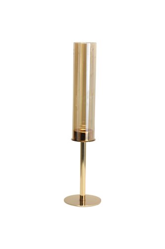 Dinerkaarshouder - D10xH42cm Goud