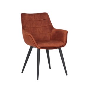 Dining stoel Lorenzo Oranje - 65 x 61 x 87 cm - afbeelding 1