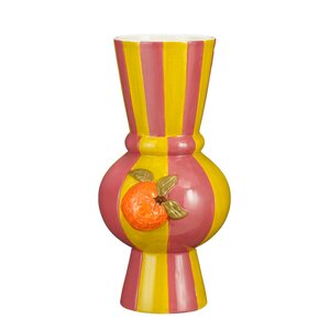 Dion vaas roze - D 12.5 x H 25 cm