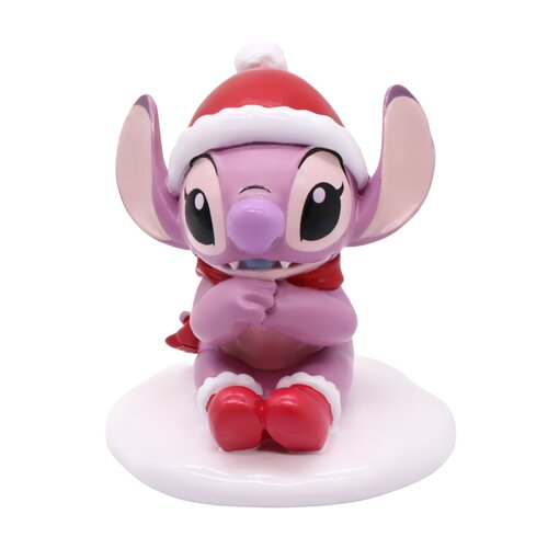 Disney Kerstbeeldje Angel - B5xD5xH8cm Roze
