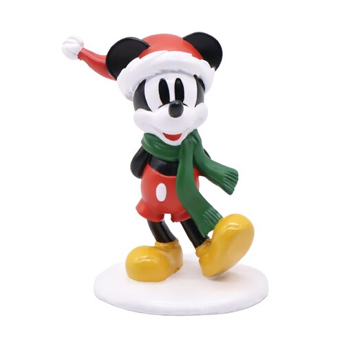 Disney Kerstbeeldje Mickey Mouse - B5xD5xH7cm Rood