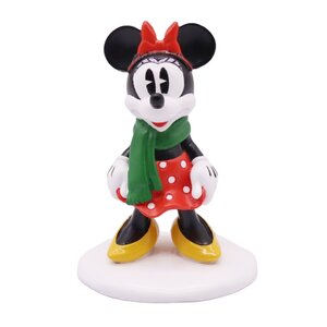 Disney Kerstbeeldje Minnie Mouse - B5xD5xH8cm Rood - afbeelding 1