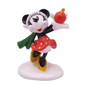 Disney Kerstbeeldje Minnie Mouse - B5xD5xH8cm Rood - afbeelding 2