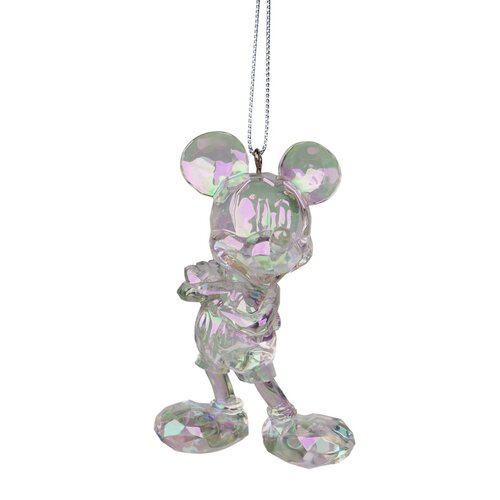 Disney Kersthanger Mickey Mouse 3D - D10cm Transparant