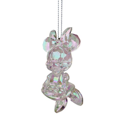 Disney Kersthanger Minnie Mouse 3D - D10cm Transparant
