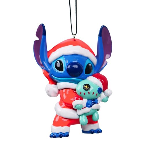 Disney Kersthanger Stitch met Scrump 3D - H11cm