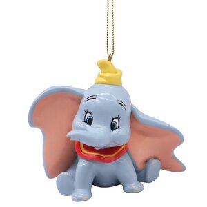 Disney kerstornament Dumbo resin - 7 x 9 x 8 cm - afbeelding 2