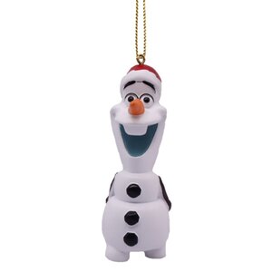 Disney Kerstornament Olaf - B5xD3,5xH9,5cm Wit - afbeelding 1