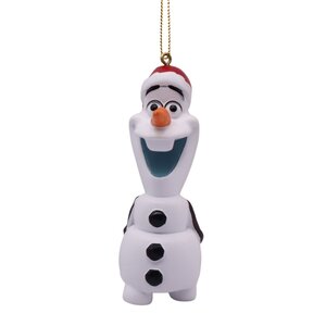 Disney Kerstornament Olaf - B5xD3,5xH9,5cm Wit - afbeelding 2