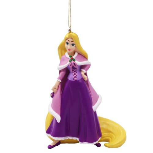Disney Kerstornament Rapunzel - B5xD7,5xH10,5cm Paars - afbeelding 1