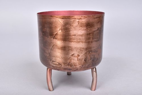 Dobra Metaal Pot Old Pink - 12 x 14 cm
