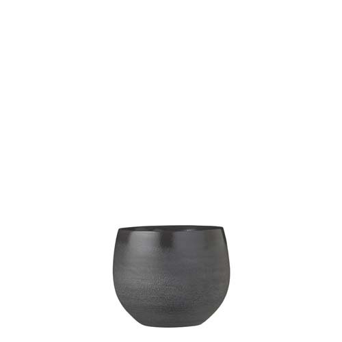 Douro pot rond d.grijs - h13xd16cm