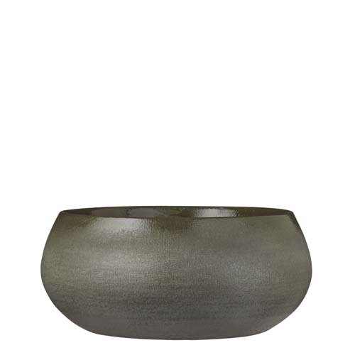 Douro schaal rond groen - h12xd26cm