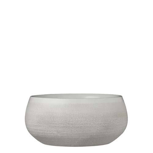 Douro schaal rond off white - h12xd26cm