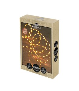 Draadverlichting 132led 2m kpr cw - afbeelding 1