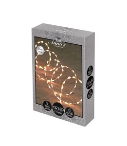 Draadverlichting 132led 2m zlvr ww - afbeelding 1
