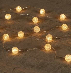 Draadverlichting bal 20led 2m ww - afbeelding 2